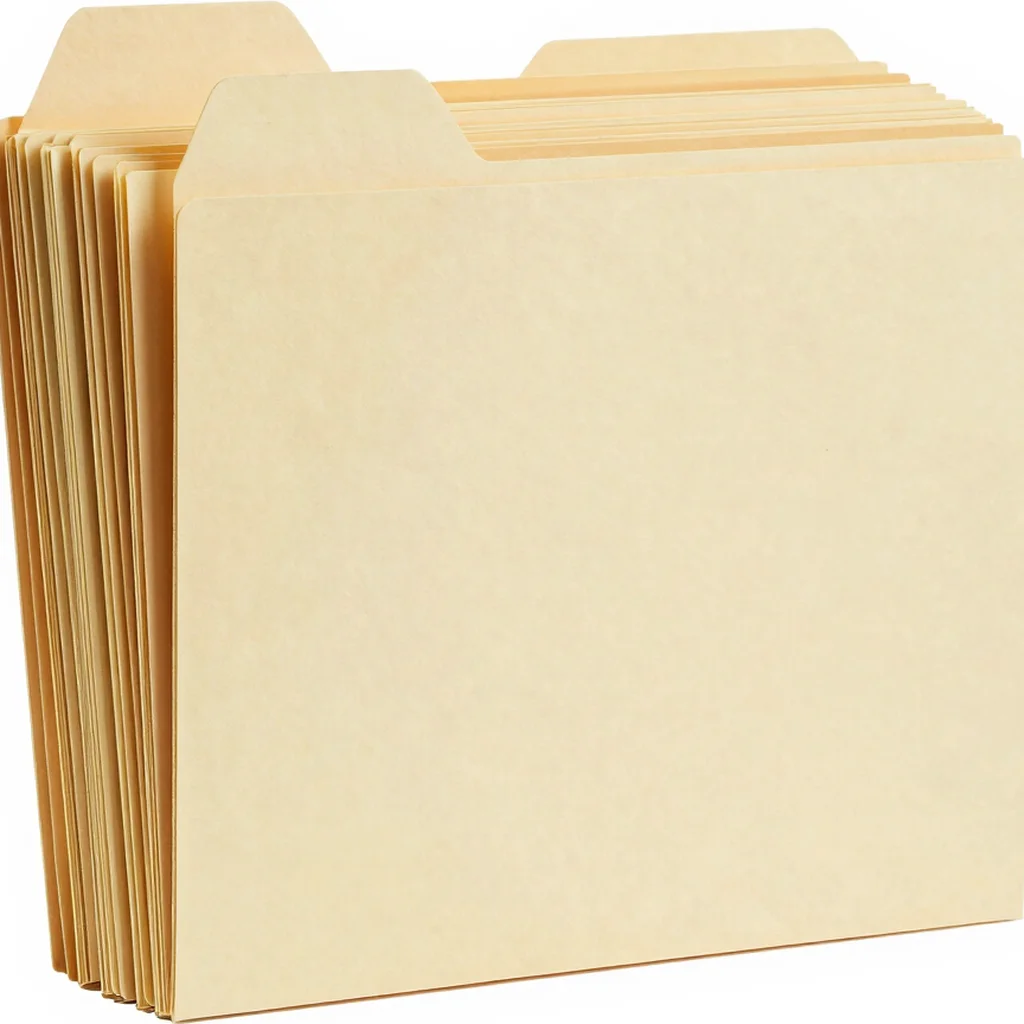 Kraft File Folders