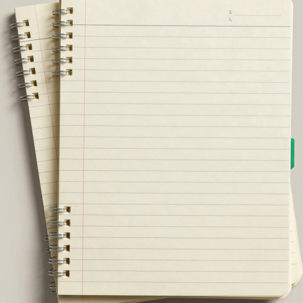 Ruled Desk Notebooks
